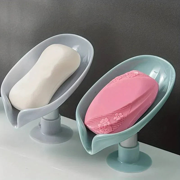 Soap Box Drain Soap Holder Bathroom Accessories Suction Cup Soap