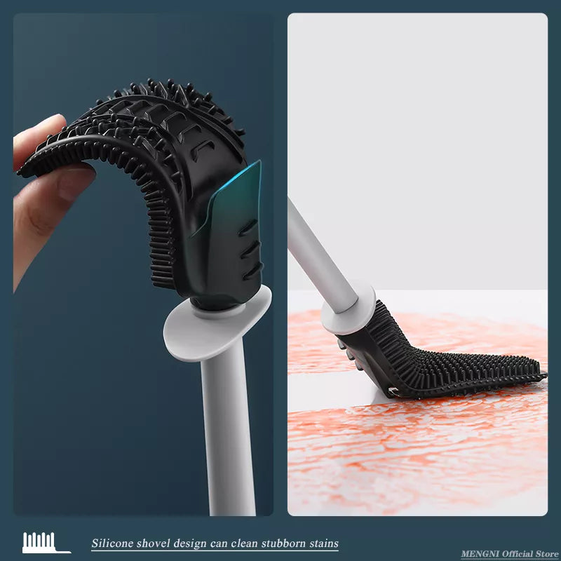 Toilet Brush Bathroom Wall-mount Quick Draining Best Clean Tool Brush
